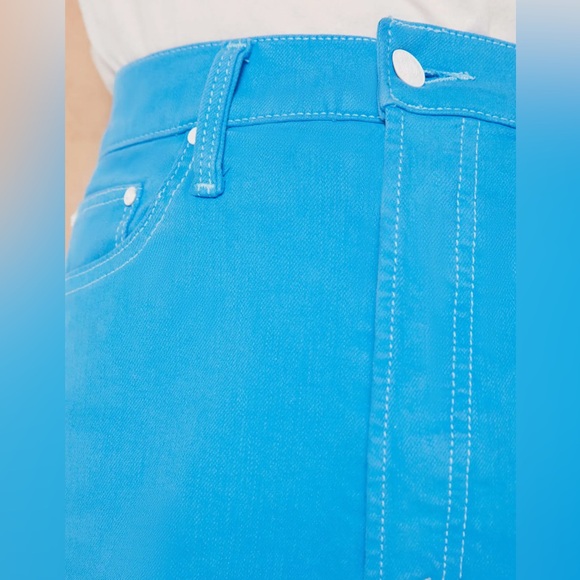 Mother short-Tune Up Bona Fide Frayed Hem Denim Shorts - Picture 4 of 17